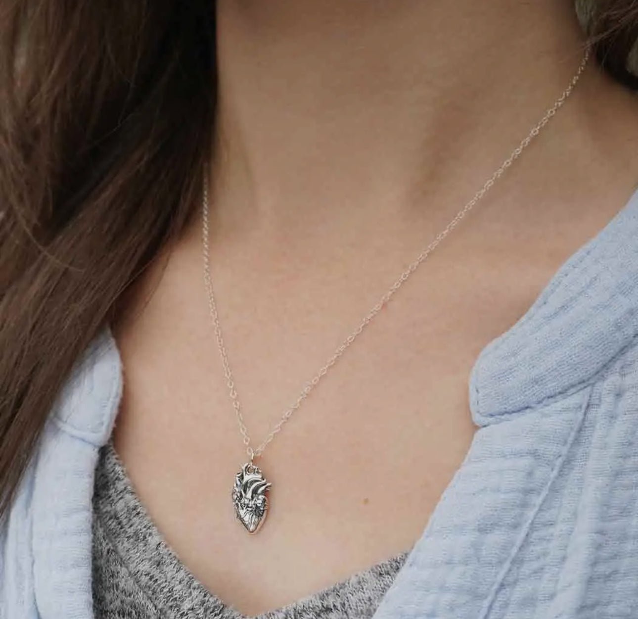 Anatomical Heart Necklace – A Symbol of Love, Life & Strength - Beyond The Veils
