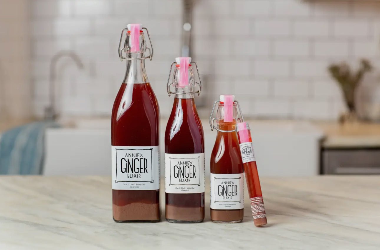 Annie’s Ginger Elixir – Organic Gut Health + Immunity Boost Wellness Shots - Beyond The Veils