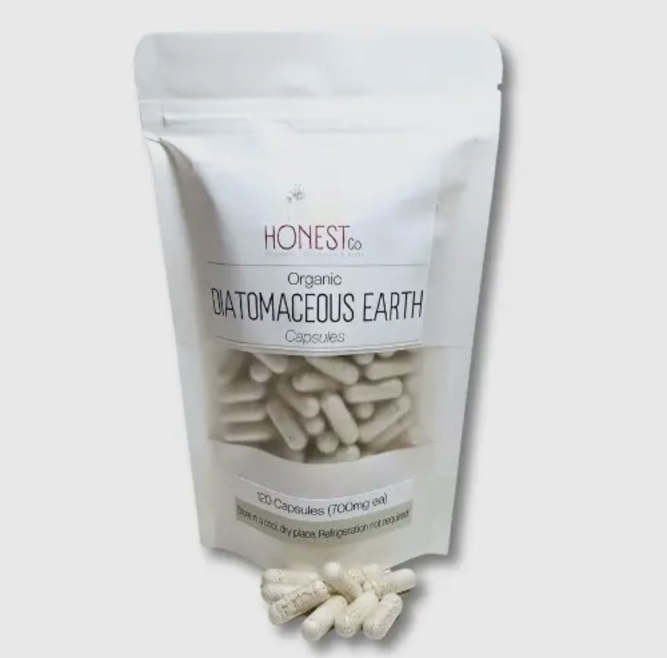 Diatomaceous Earth Detox Capsules – 100% Food - Grade Silica Purifier - Beyond The Veils