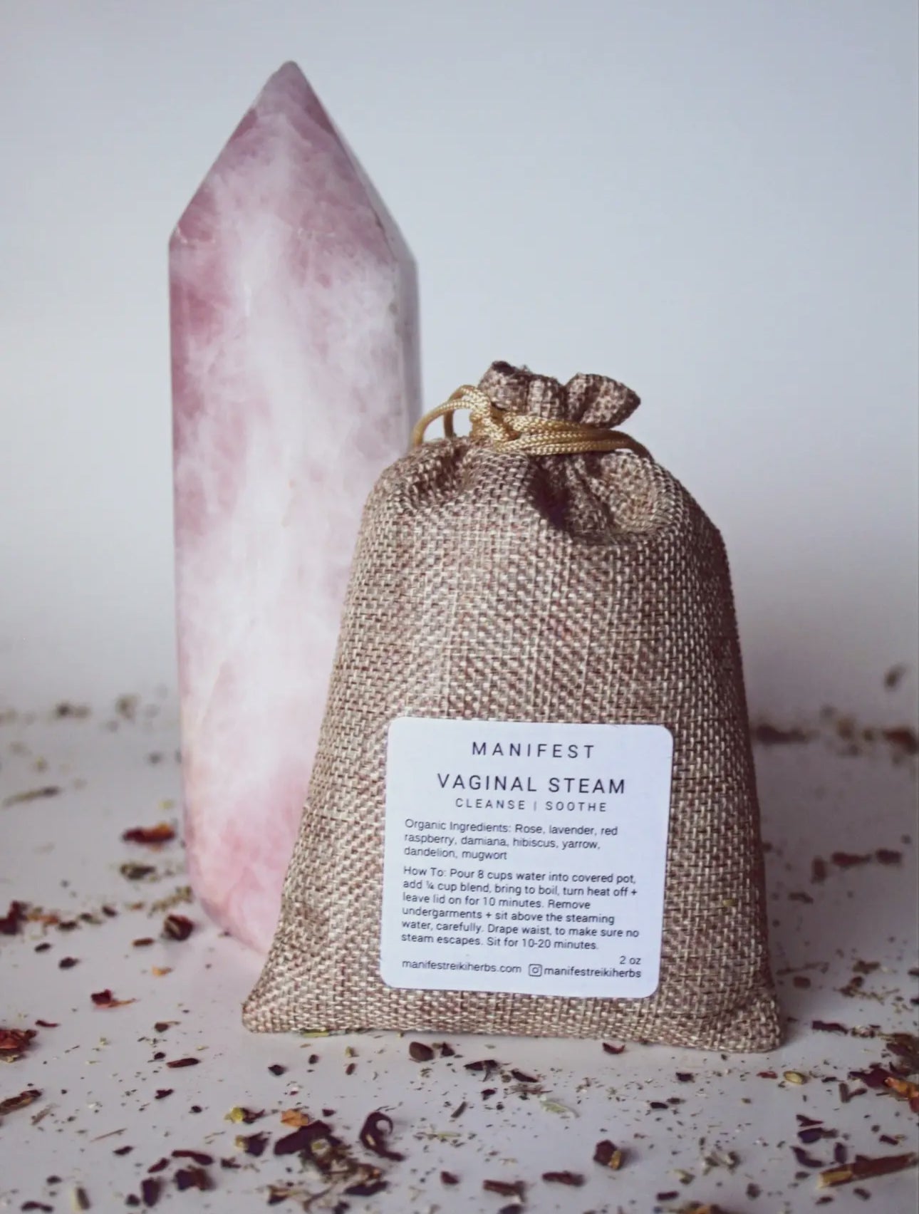 Manifest Vaginal Steam – Cleanse & Soothe | Herbal Yoni Steam for Feminine Wellness - Beyond The Veils
