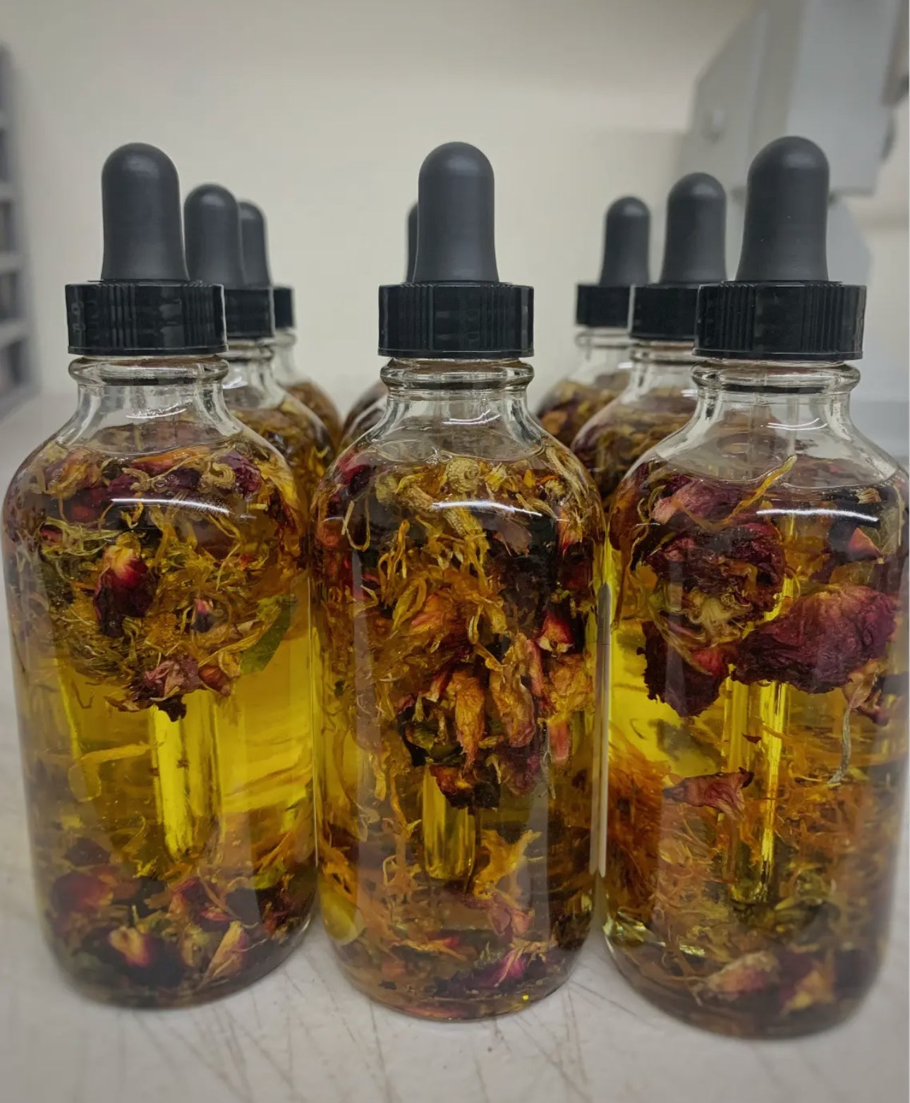 Private Label Rose Body Oil with Rose Quartz – 4oz | Beyond The Veils - Beyond The Veils
