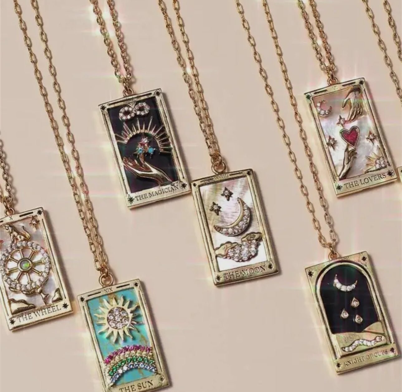 The Lovers Tarot Card Pendant – A Symbol of Divine Love & Harmony - Beyond The Veils