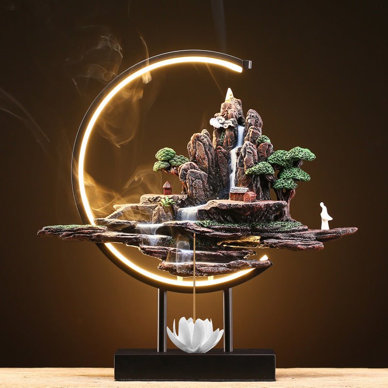 Aromatherapy Incense Lamp Circle Sandalwood Ornament - Beyond The Veils