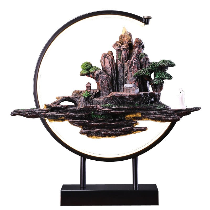 Aromatherapy Incense Lamp Circle Sandalwood Ornament - Beyond The Veils