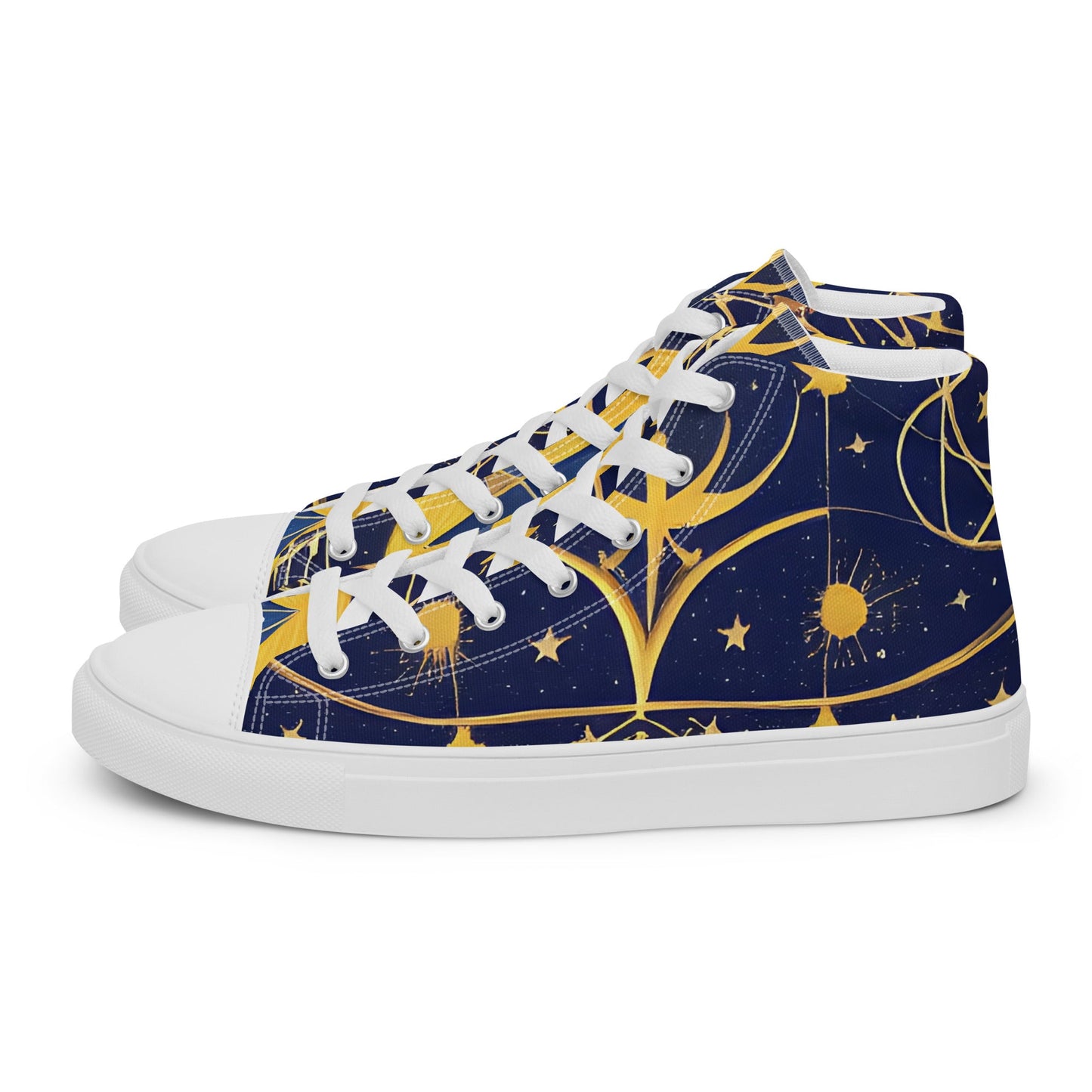 As Above So Below- Women’s high top canvas shoes - Beyond The Veils