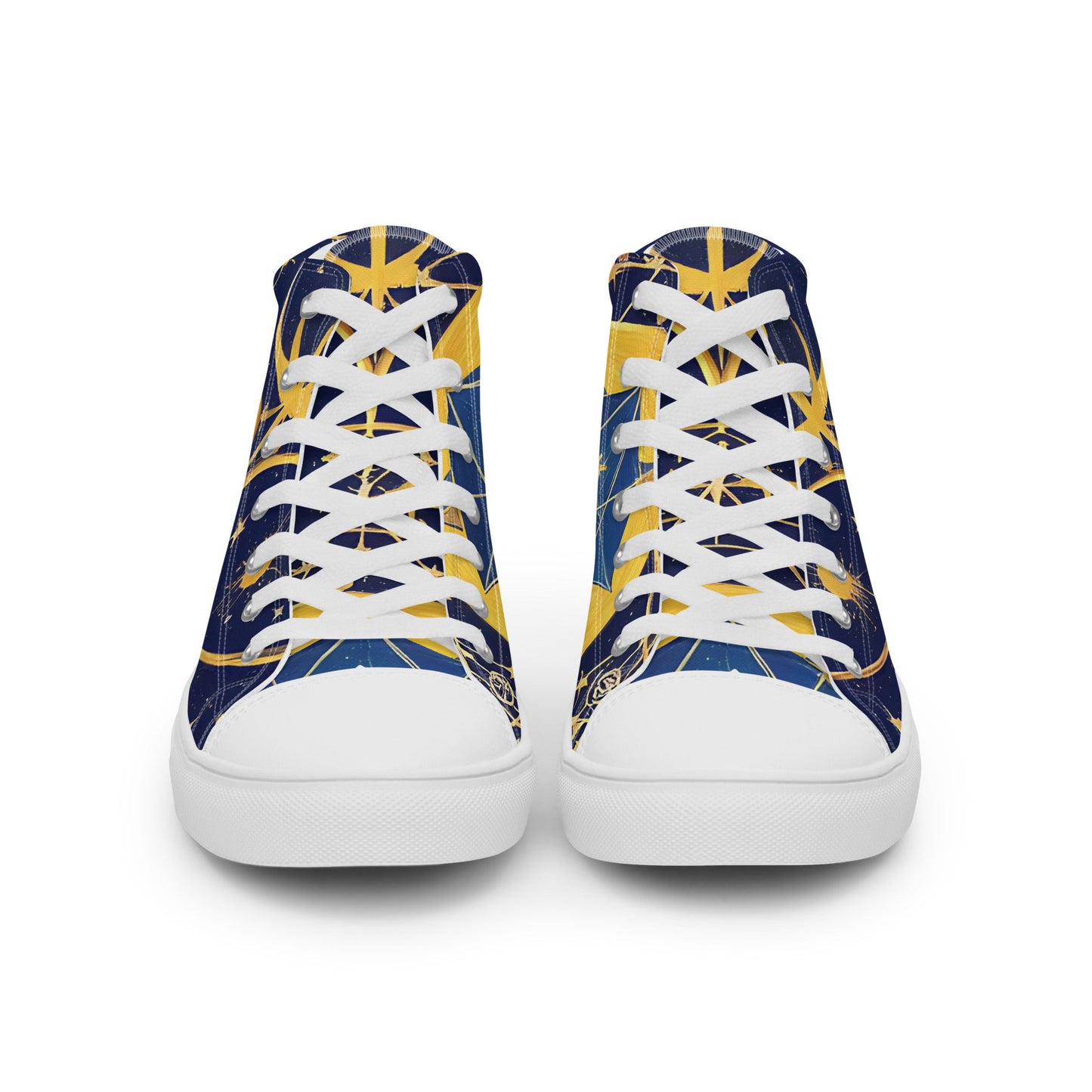 As Above So Below- Women’s high top canvas shoes - Beyond The Veils