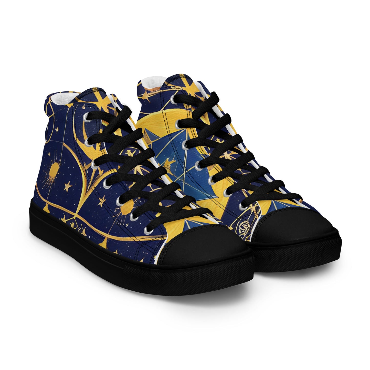 As Above So Below- Women’s high top canvas shoes - Beyond The Veils