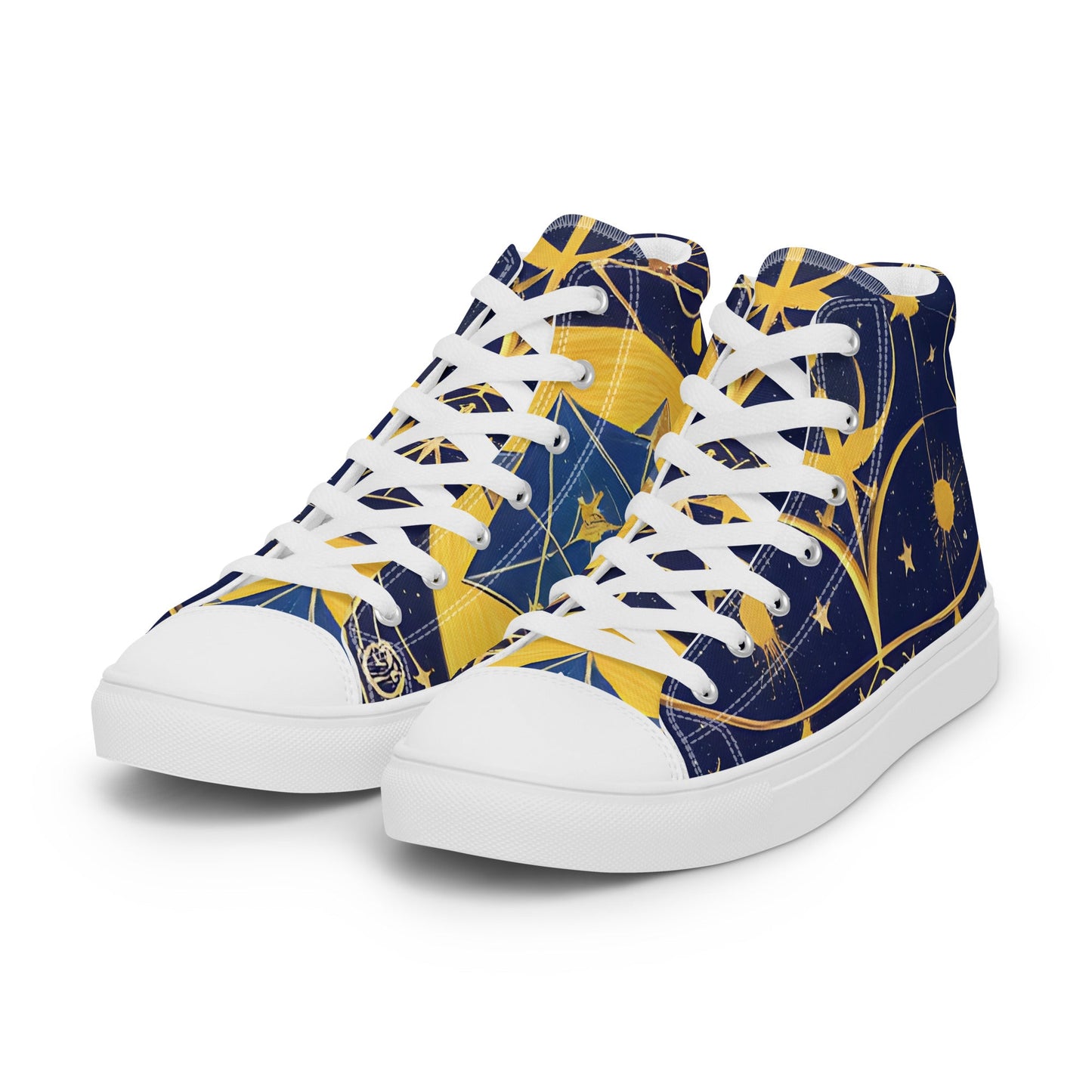 As Above So Below- Women’s high top canvas shoes - Beyond The Veils