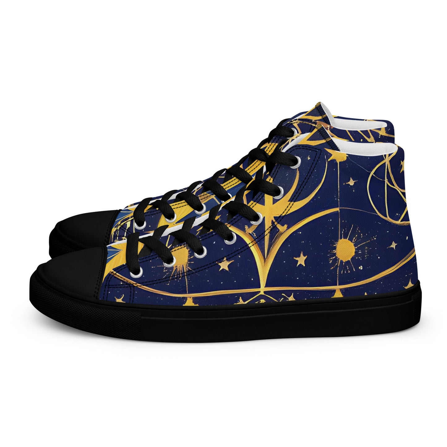 As Above So Below- Women’s high top canvas shoes - Beyond The Veils