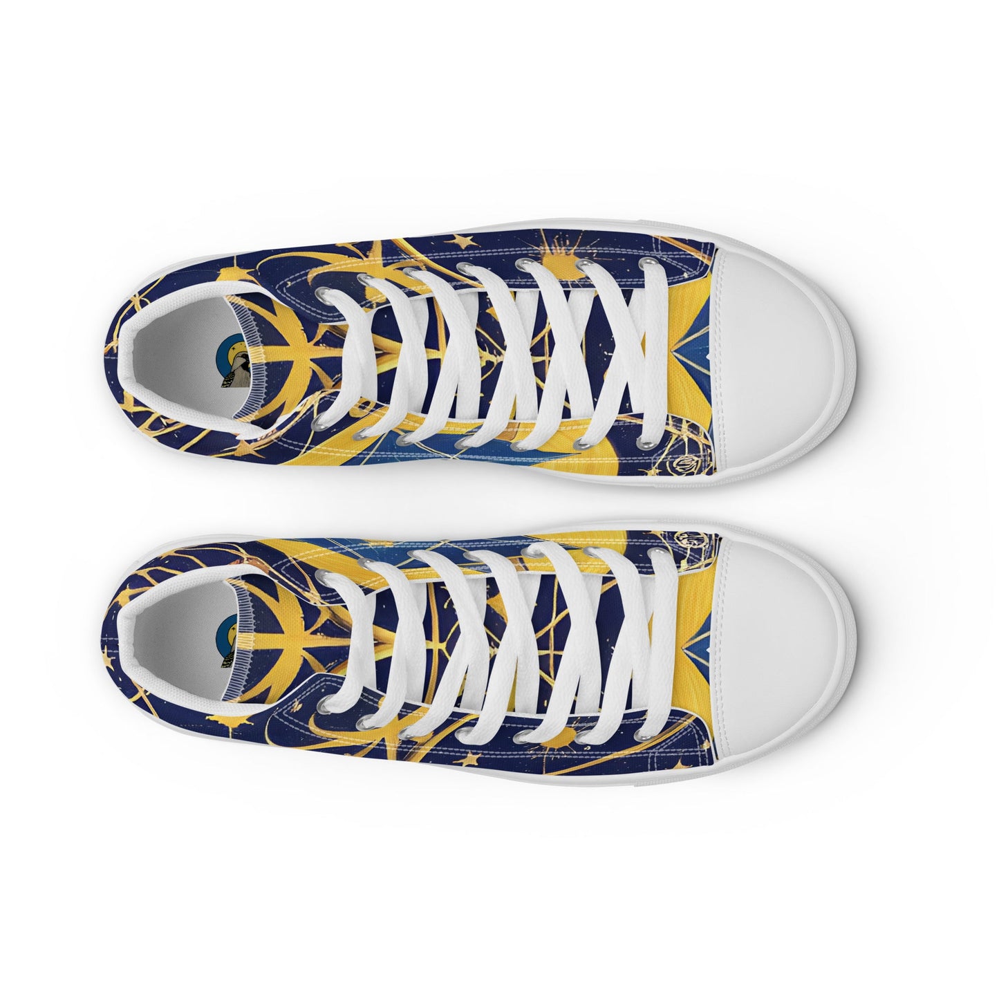 As Above So Below- Women’s high top canvas shoes - Beyond The Veils