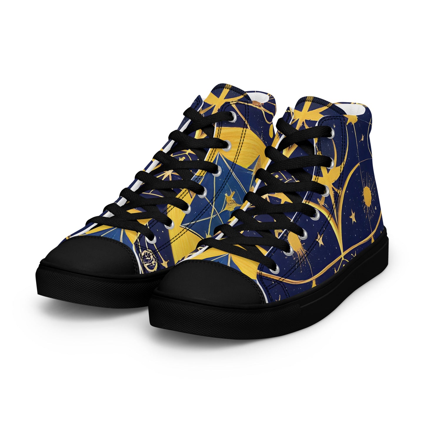 As Above So Below- Women’s high top canvas shoes - Beyond The Veils