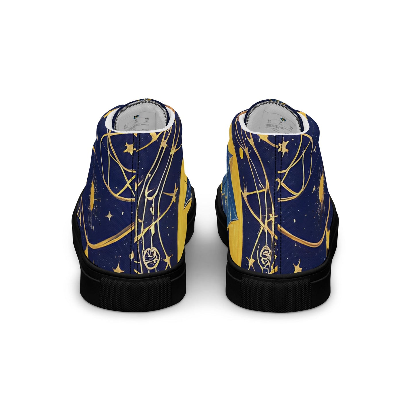 As Above So Below- Women’s high top canvas shoes - Beyond The Veils