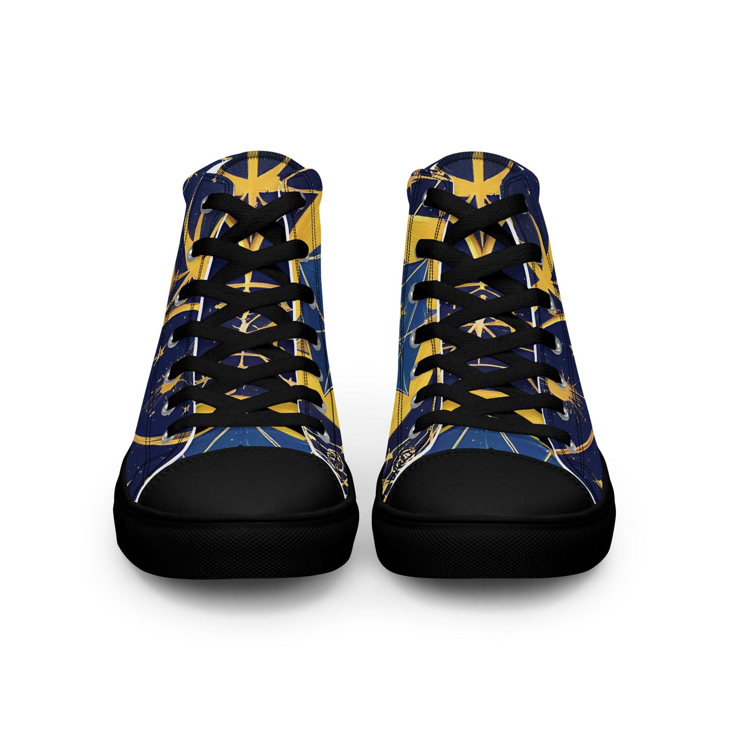 As Above So Below- Women’s high top canvas shoes - Beyond The Veils