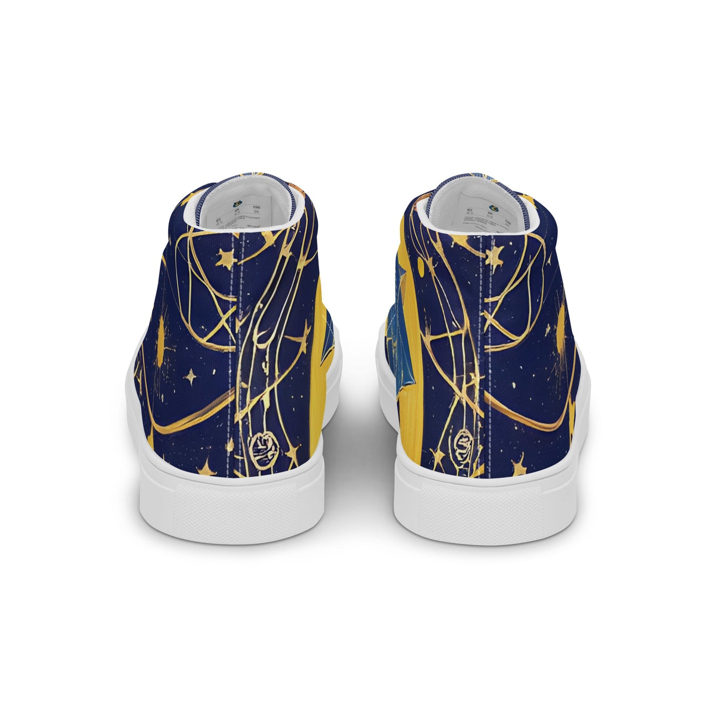As Above So Below- Women’s high top canvas shoes - Beyond The Veils