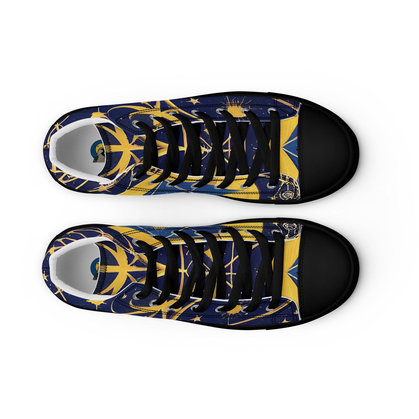 As Above So Below- Women’s high top canvas shoes - Beyond The Veils