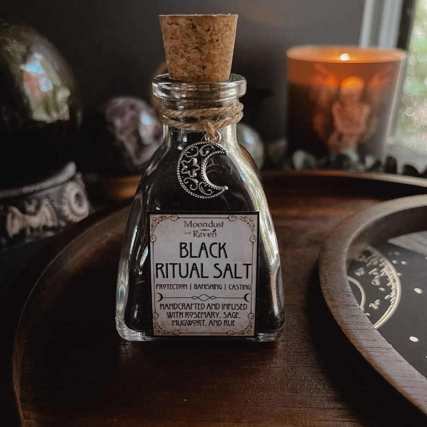 Black Ritual Salt, Witches Black Salt, Protection Salt - Beyond The Veils