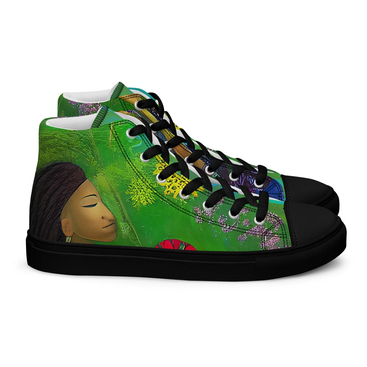 Men’s high top canvas shoes - Beyond The Veils