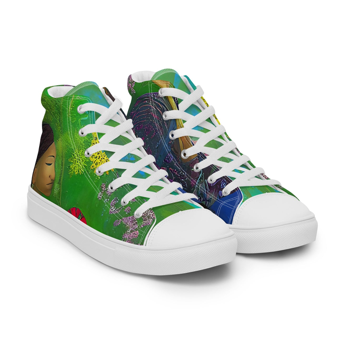 Men’s high top canvas shoes - Beyond The Veils