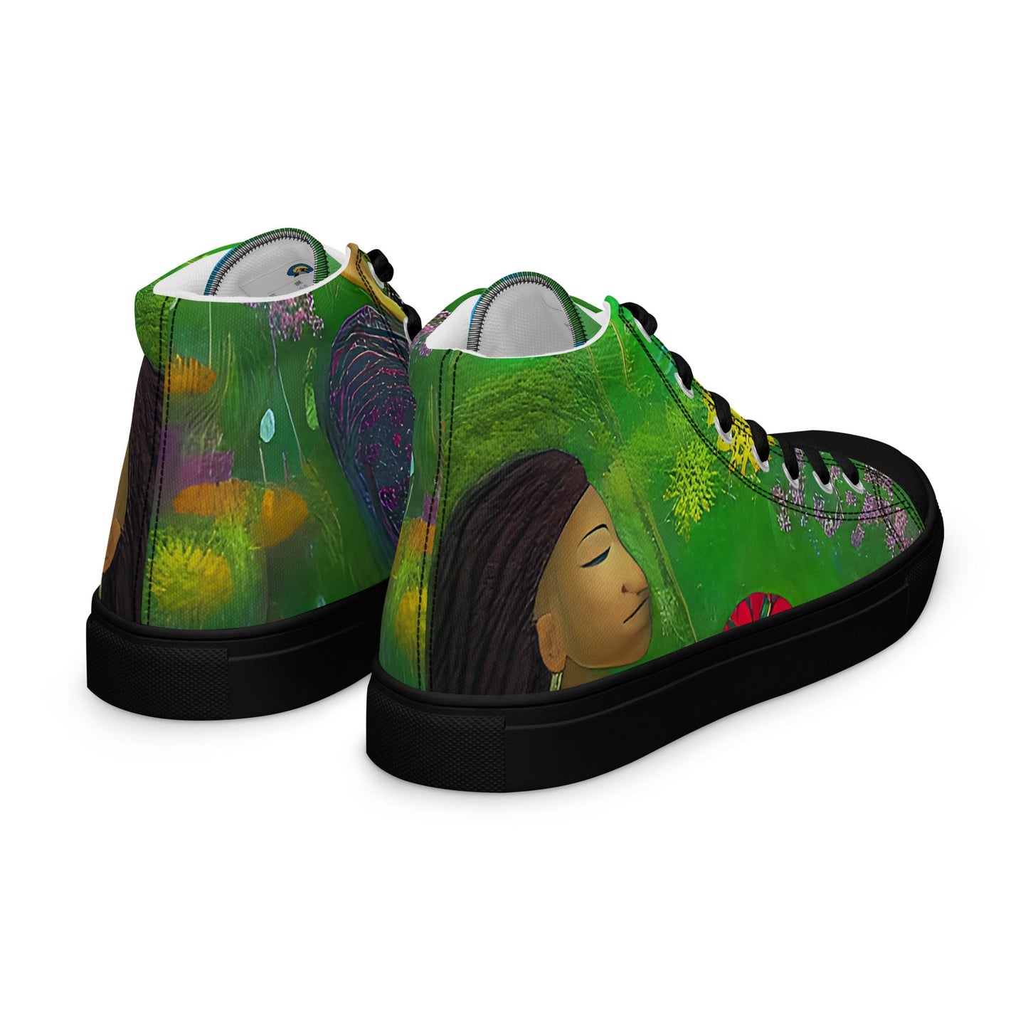 Men’s high top canvas shoes - Beyond The Veils