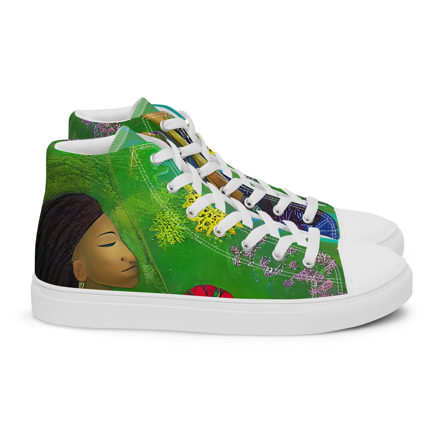 Men’s high top canvas shoes - Beyond The Veils