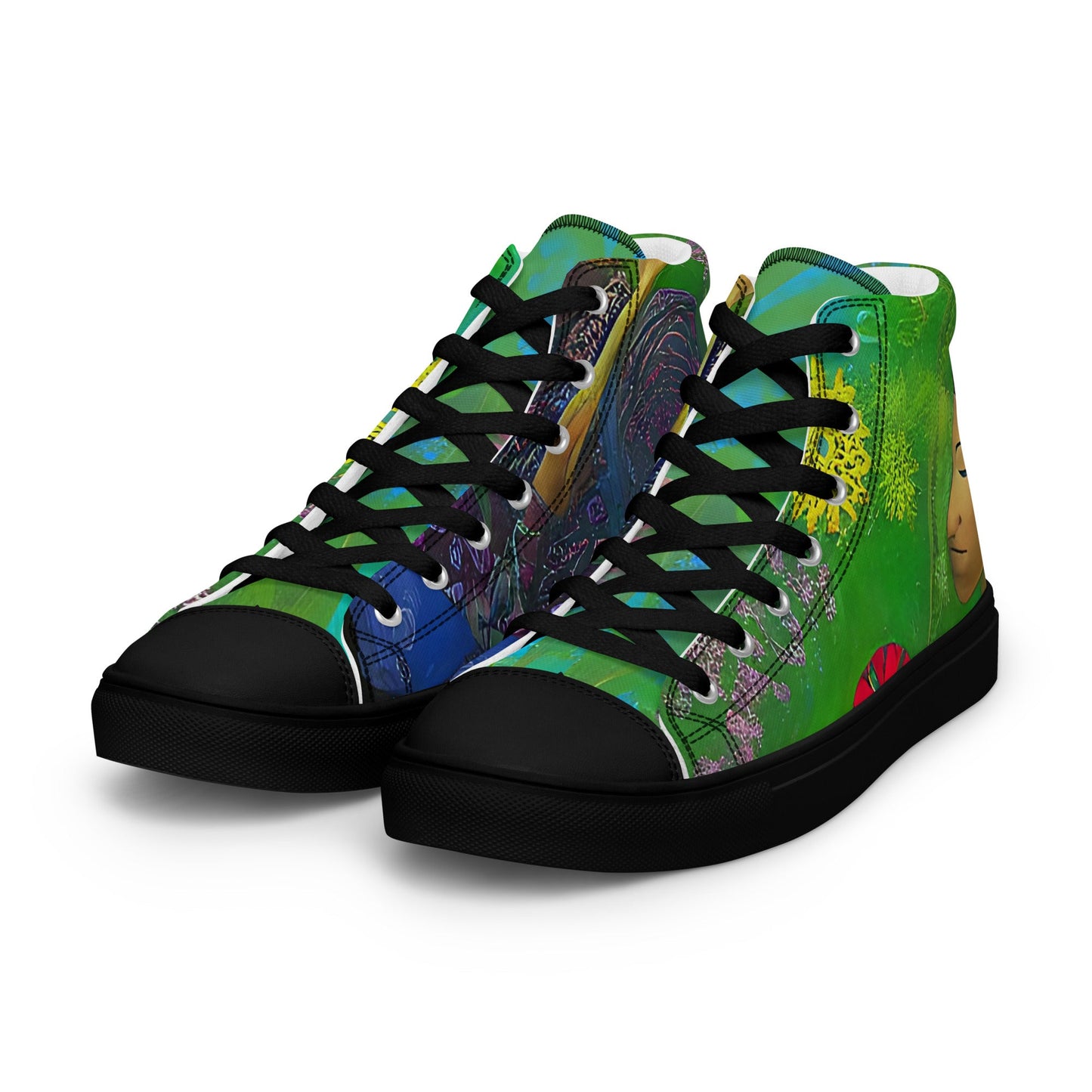 Men’s high top canvas shoes - Beyond The Veils