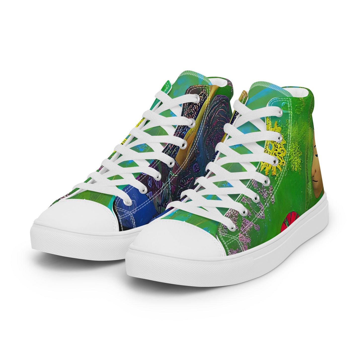 Men’s high top canvas shoes - Beyond The Veils
