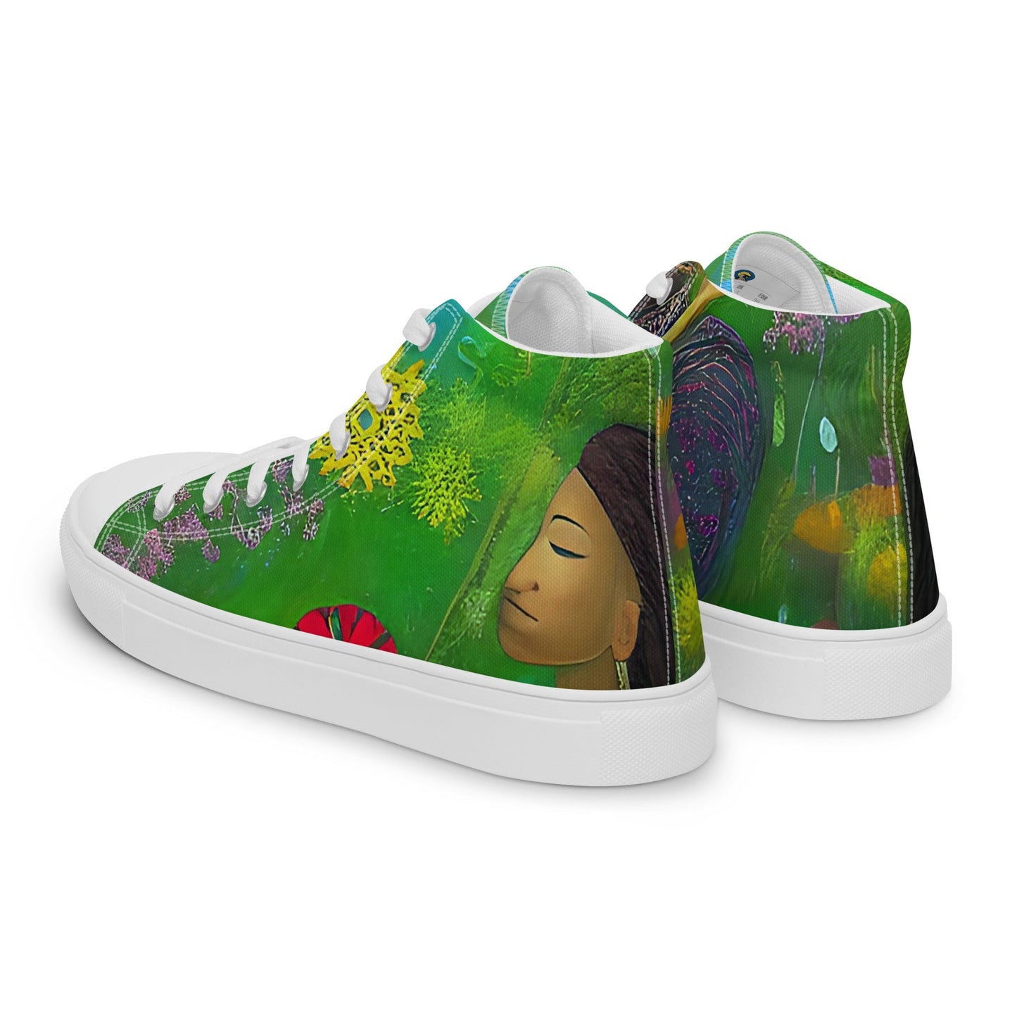 Men’s high top canvas shoes - Beyond The Veils