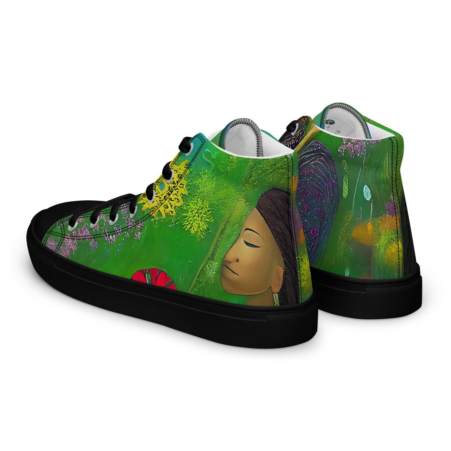 Men’s high top canvas shoes - Beyond The Veils