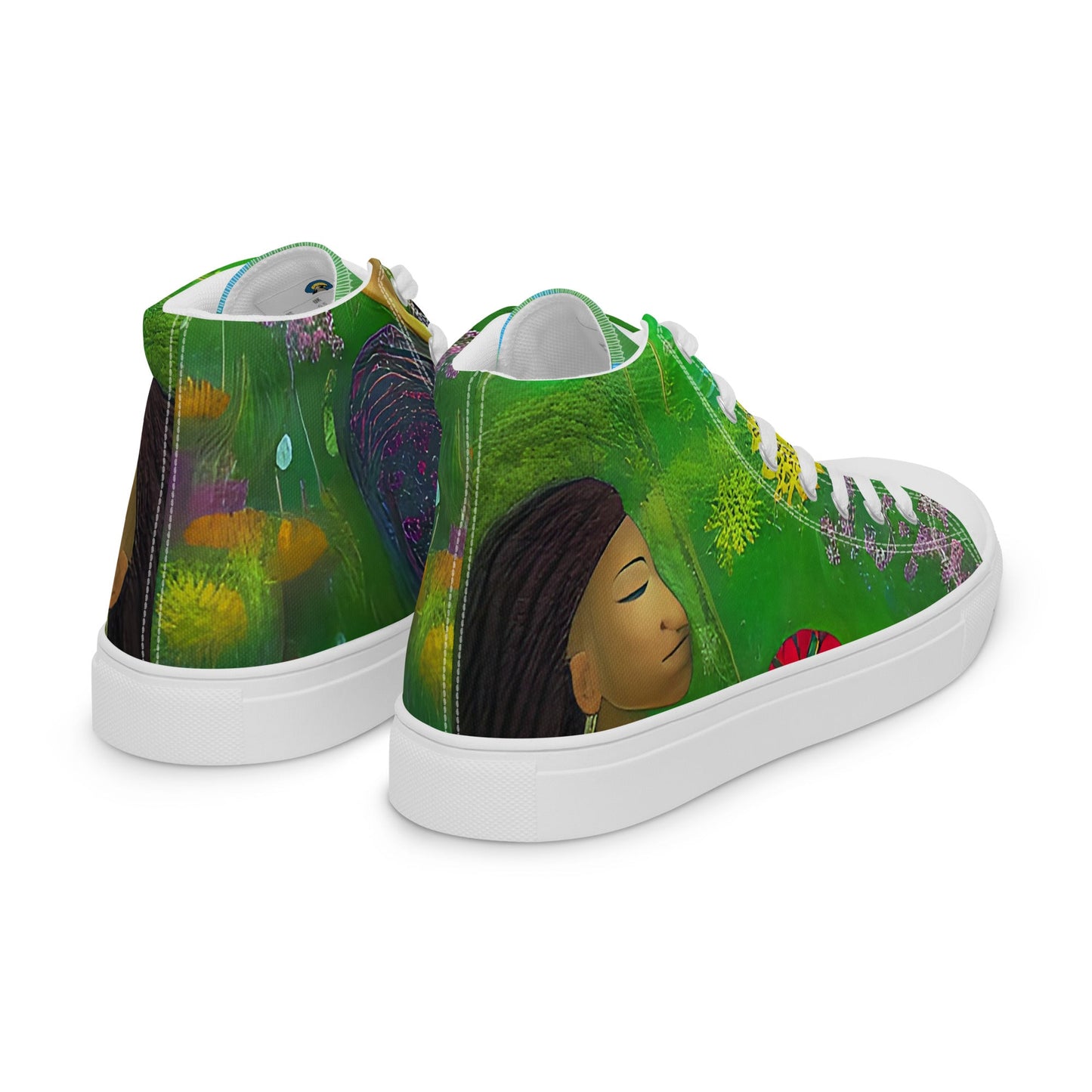 Men’s high top canvas shoes - Beyond The Veils