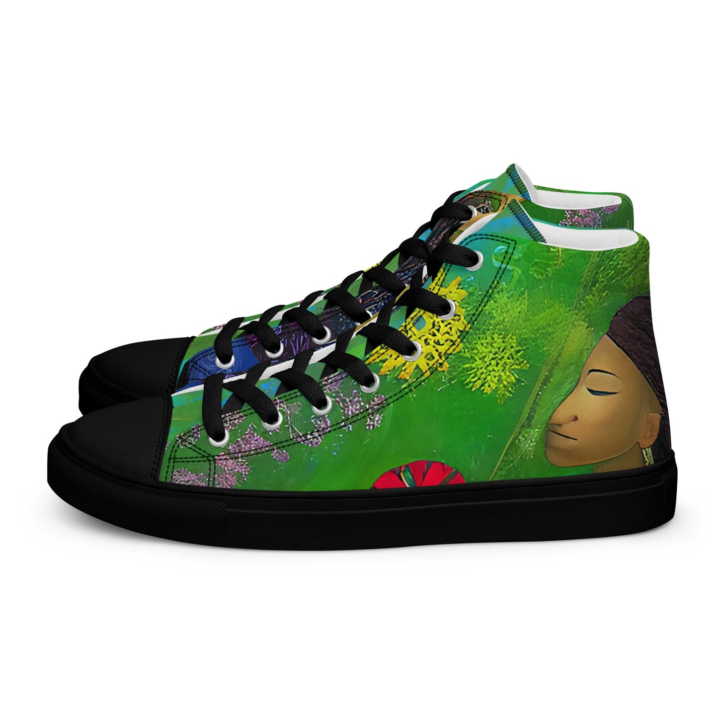 Men’s high top canvas shoes - Beyond The Veils
