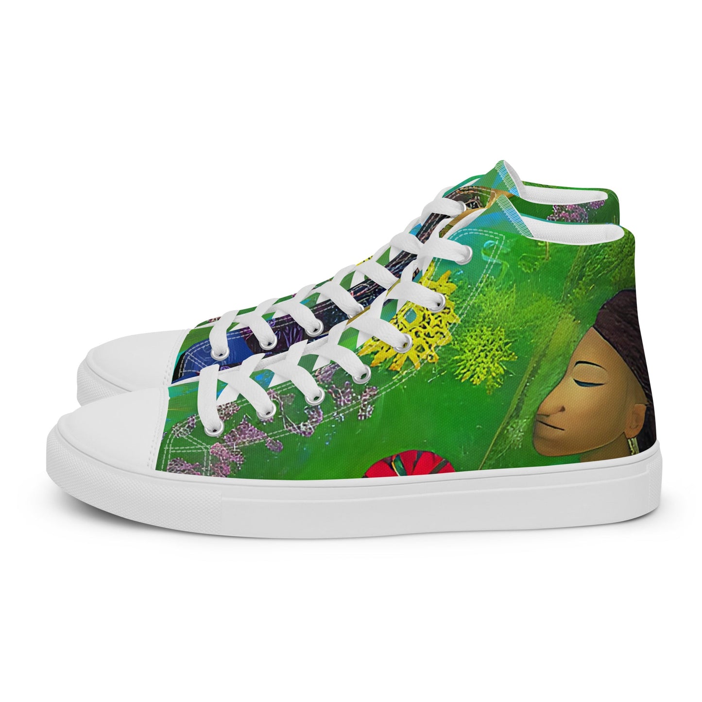 Men’s high top canvas shoes - Beyond The Veils