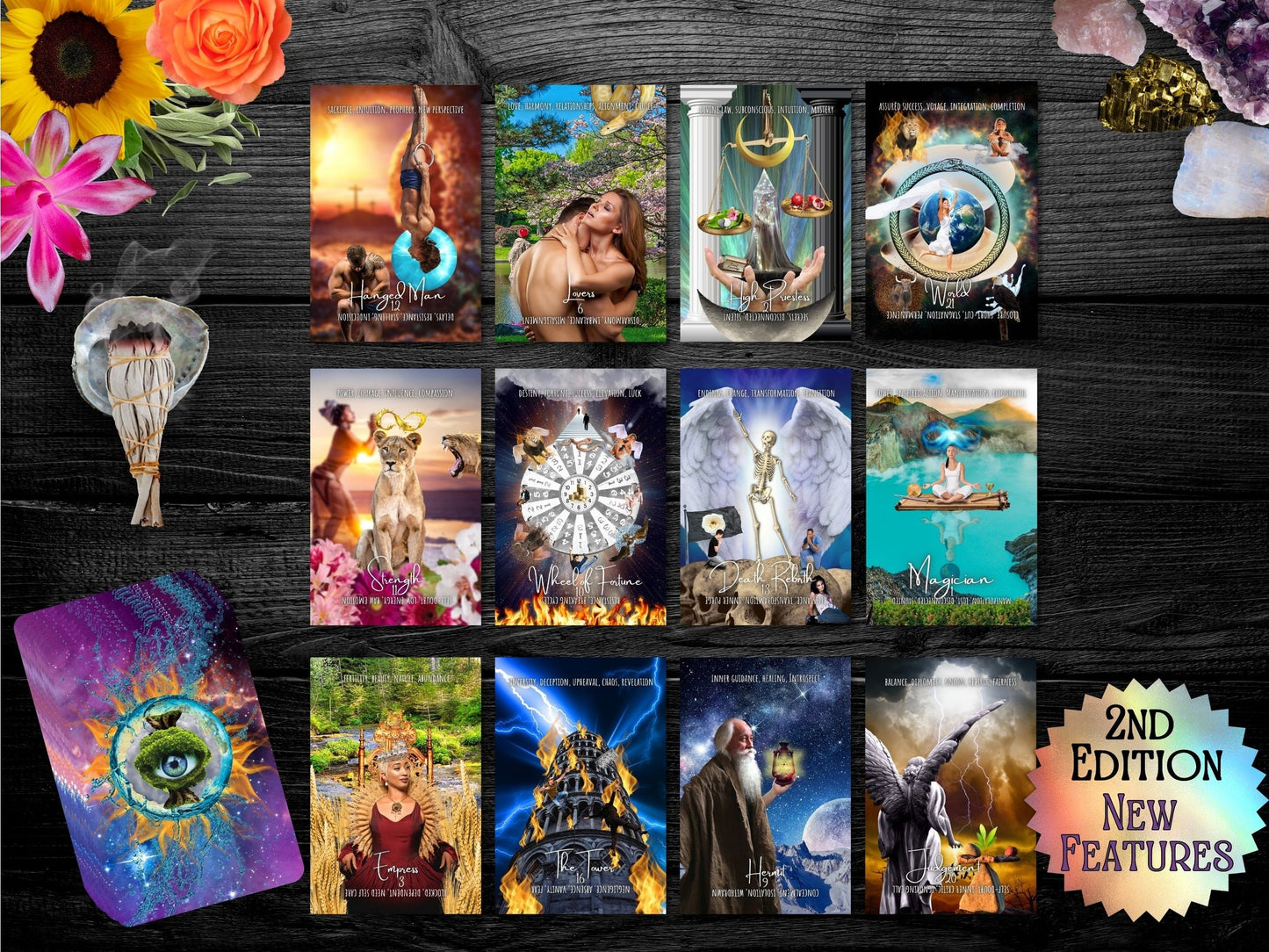 Modern Oracle Tarot - Beyond The Veils