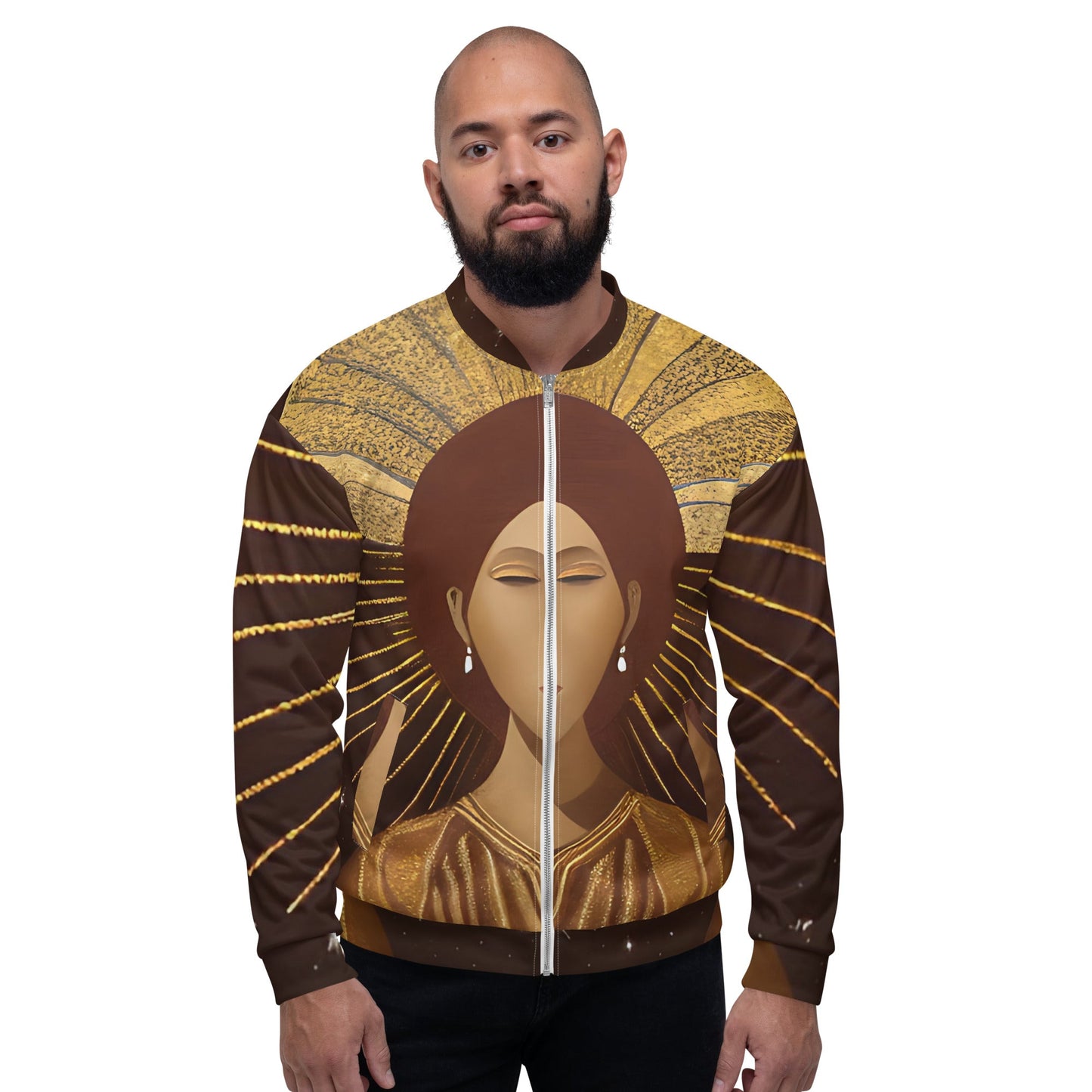 The Golden Rule-Unisex Bomber Jacket - Beyond The Veils