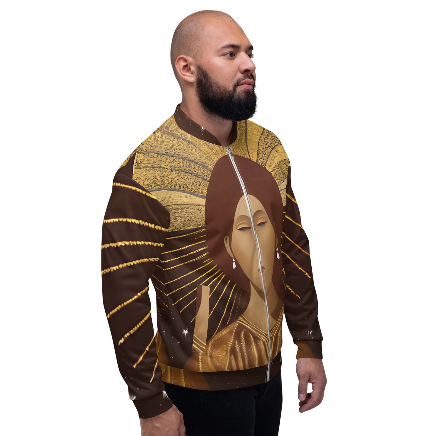 The Golden Rule-Unisex Bomber Jacket - Beyond The Veils