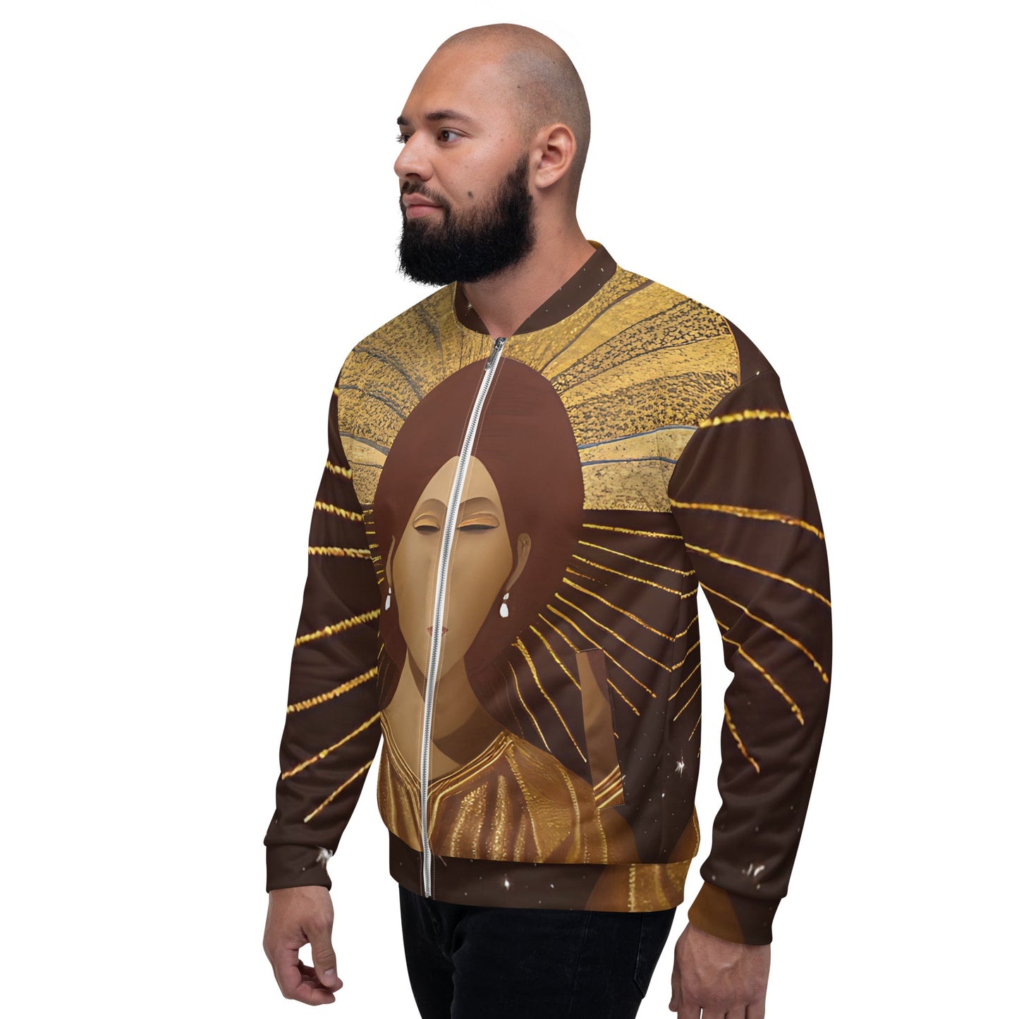The Golden Rule-Unisex Bomber Jacket - Beyond The Veils