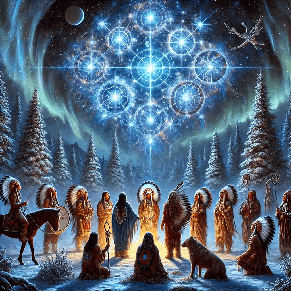 Native American Traditions and the Pleiades: Ancestral Spirits, Star People, and Winter Hunting Cycles - Beyond The Veils