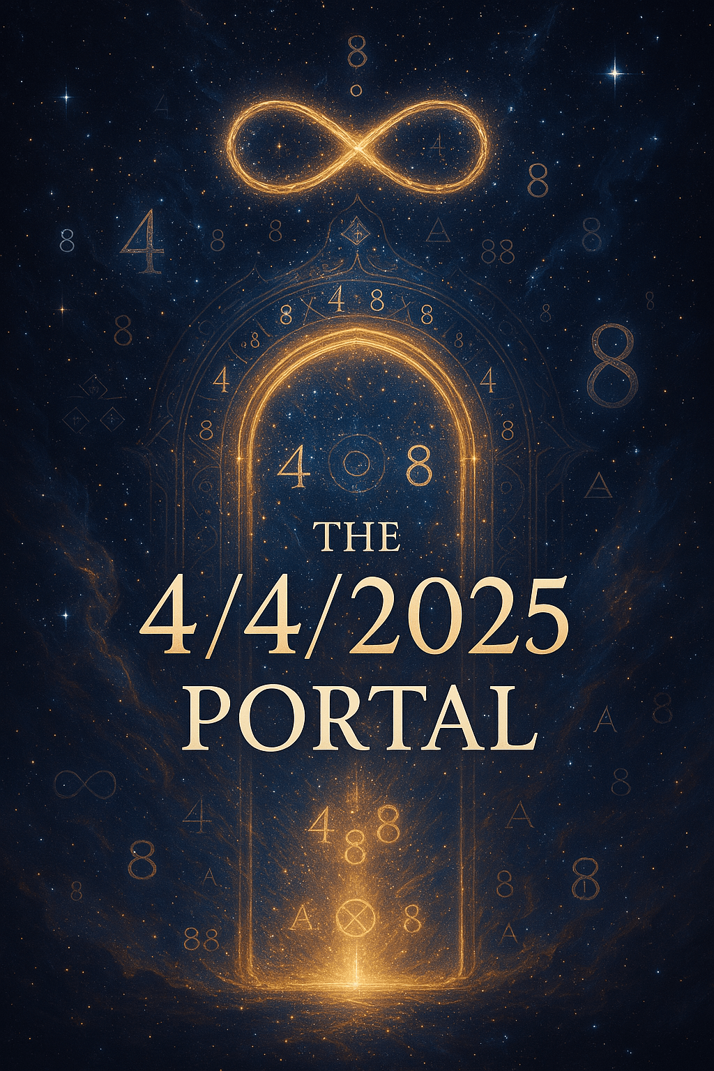 The 4/4/2025 Portal: A Divine Gate of Power, Foundation, and Ascension    By: Jesse Veils for Beyond The Veils - Beyond The Veils