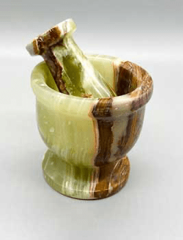 2 1/2” Onyx Mortar and Pestle Set - Beyond The Veils