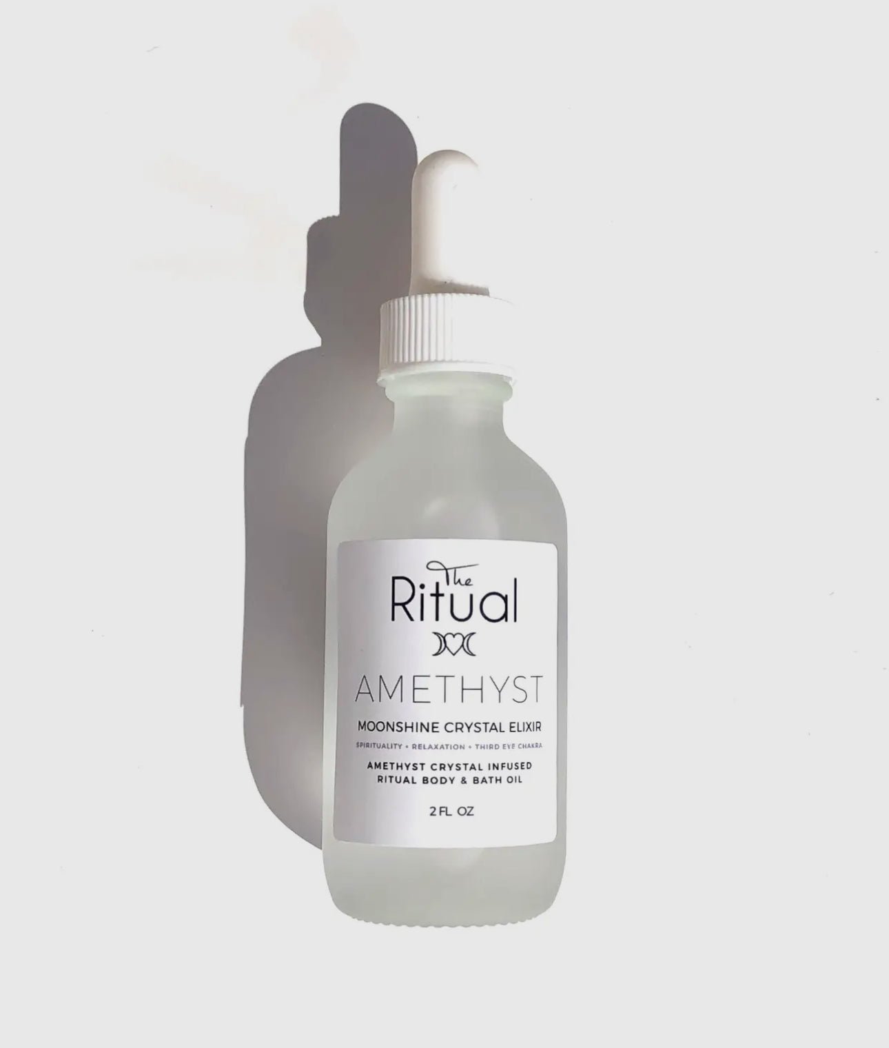 Amethyst Botanical Body & Bath Oil – Organic Crystal Lavender Infusion - Beyond The Veils