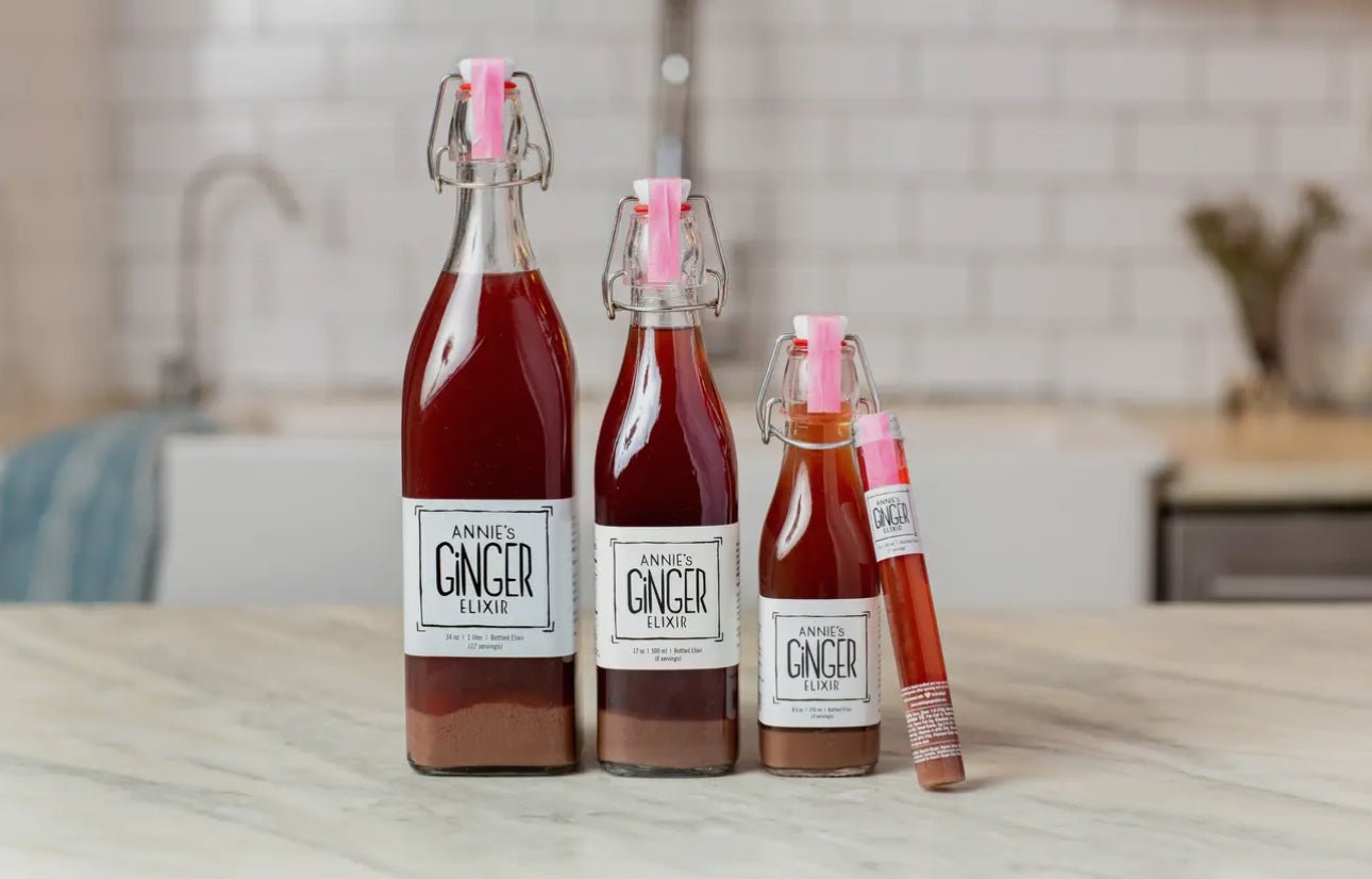 Annie’s Ginger Elixir – Organic Gut Health + Immunity Boost Wellness Shots - Beyond The Veils