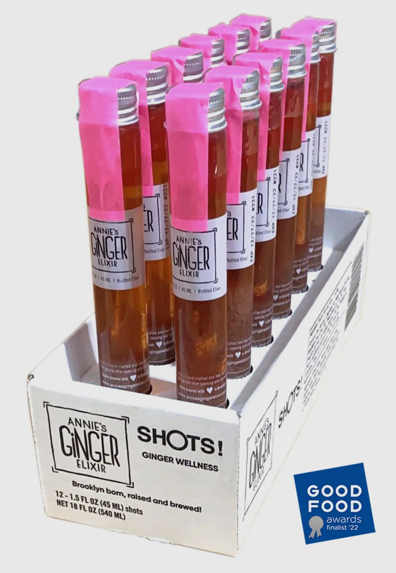 Annie’s Ginger Elixir – Organic Gut Health + Immunity Boost Wellness Shots - Beyond The Veils