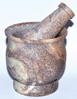 Soapstone 3” x 3” Mortar & Pestle Set - Beyond The Veils