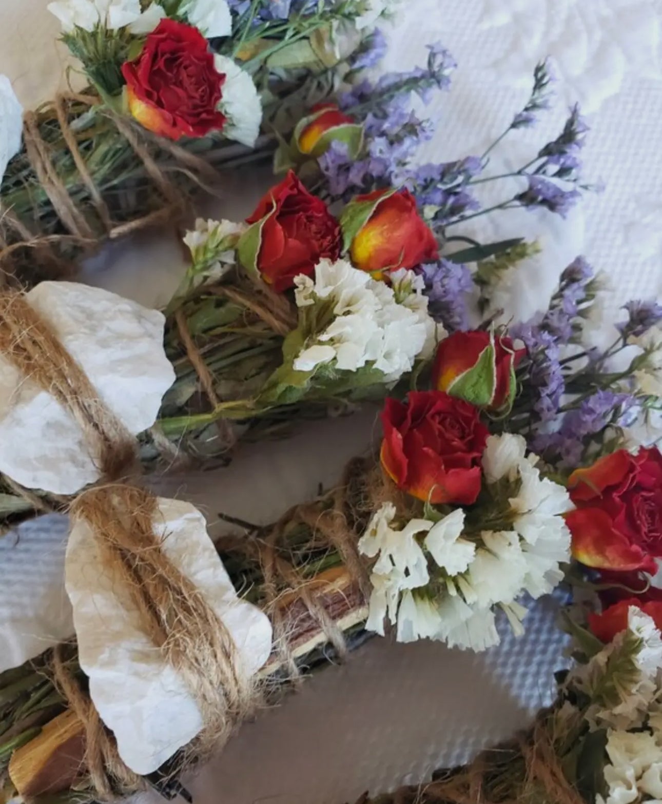 White Howlite, Palo Santo, Rosemary & Sage Smudge Bundle - Beyond The Veils