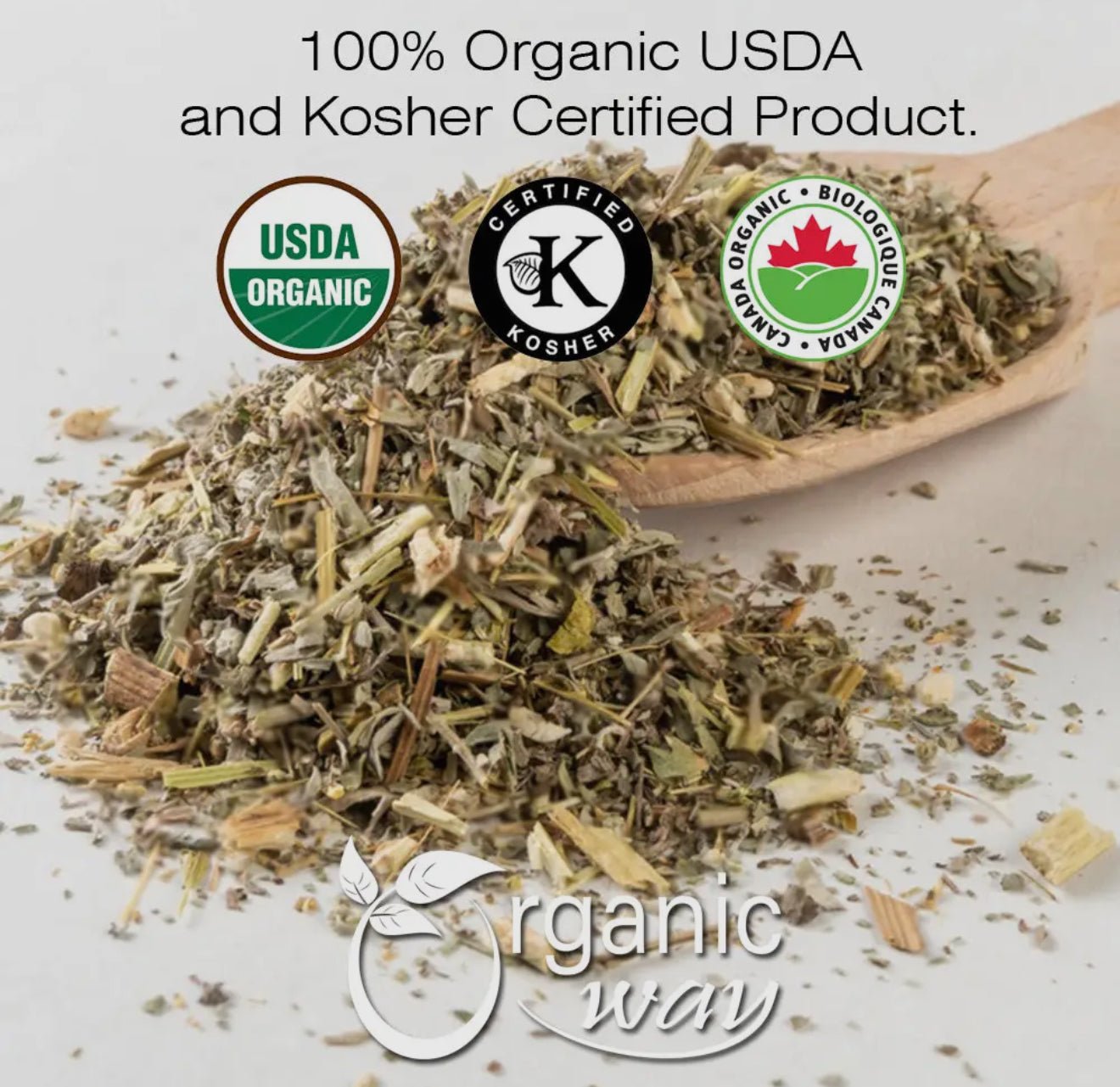Wormwood Herb – Cut & Sifted (Organic, 4 oz) - Beyond The Veils