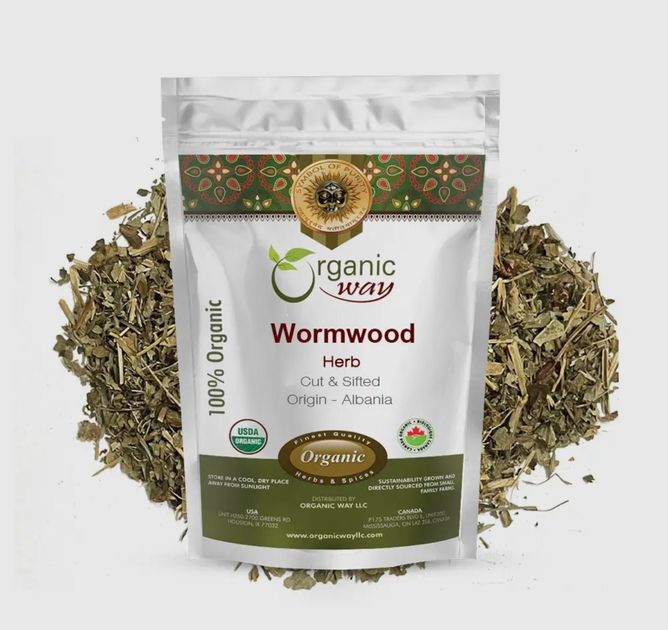 Wormwood Herb – Cut & Sifted (Organic, 4 oz) - Beyond The Veils