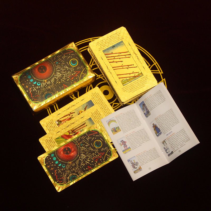 78 waterproof PVC holographic tarot decks - Beyond The Veils
