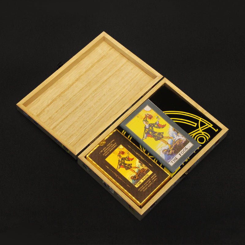 78 waterproof PVC holographic tarot decks - Beyond The Veils
