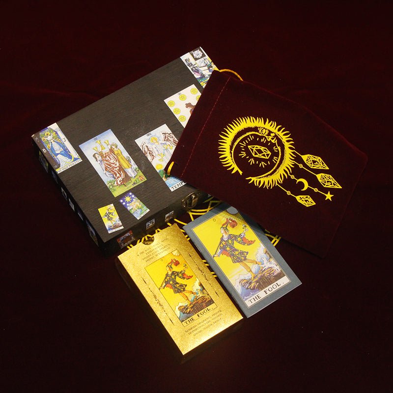 78 waterproof PVC holographic tarot decks - Beyond The Veils