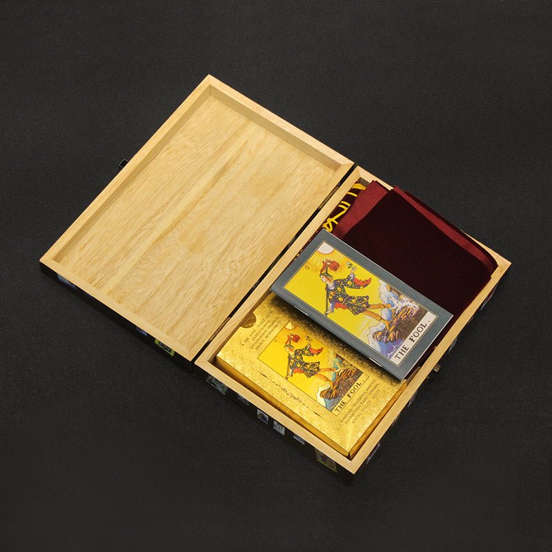 78 waterproof PVC holographic tarot decks - Beyond The Veils