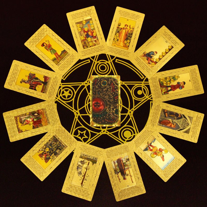 78 waterproof PVC holographic tarot decks - Beyond The Veils
